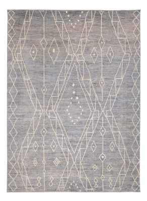 Tapis berbère - 245 x 173 cm - bleu de mer