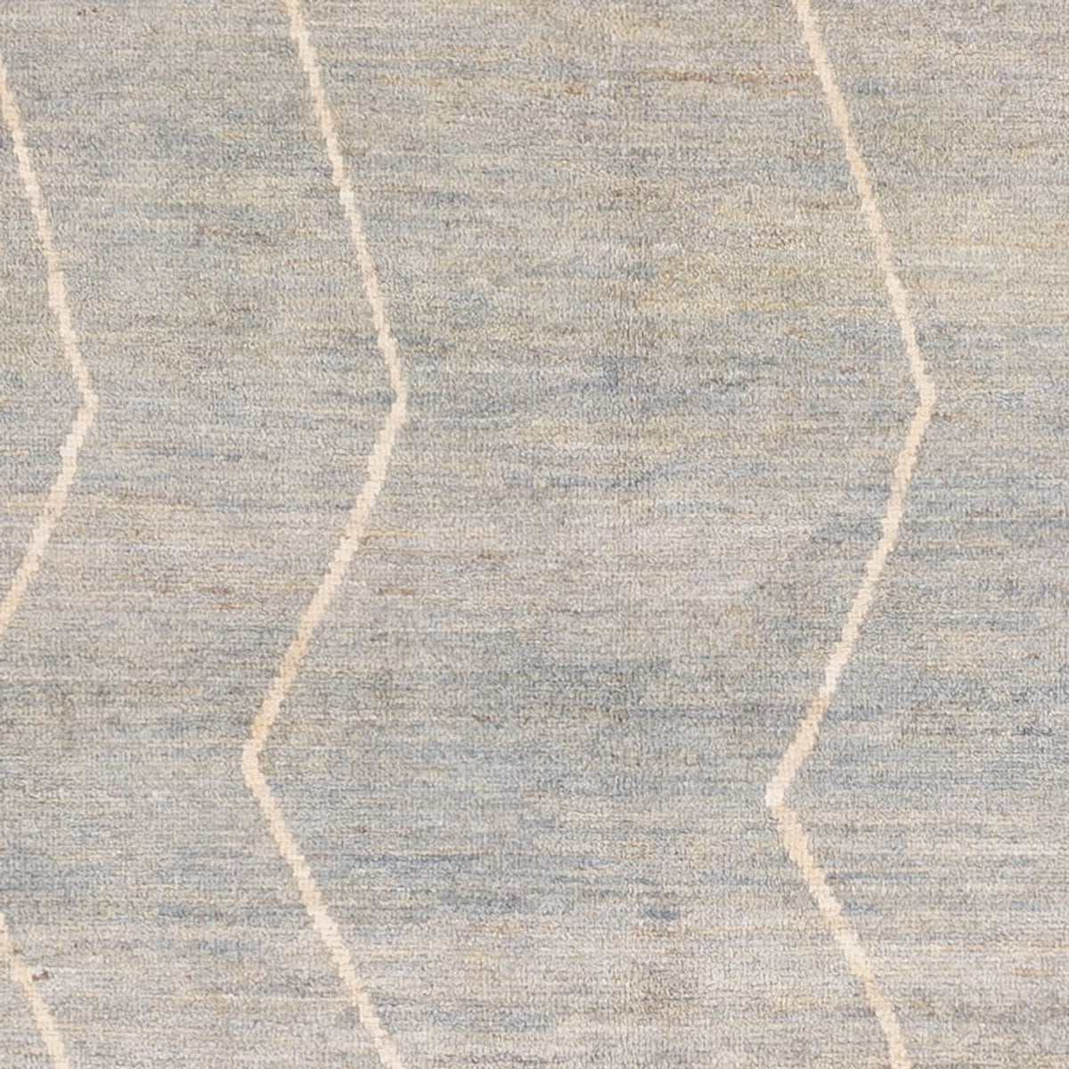 Tapis berbère - 204 x 152 cm - gris clair