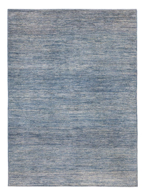 Tapis berbère - 242 x 172 cm - bleu de mer