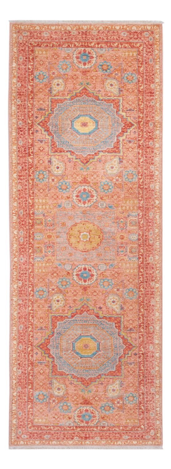 Tapis de couloir Tapis Ziegler - Ariana - 250 x 86 cm - rouge clair