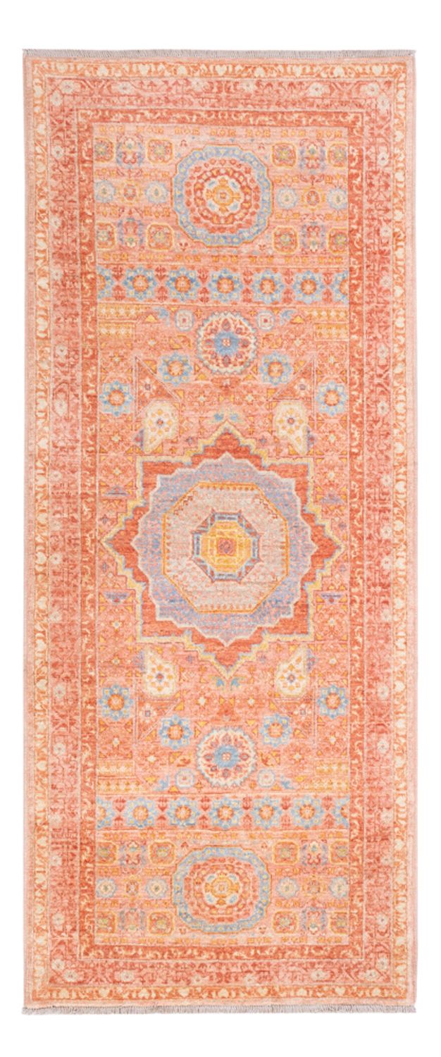 Tapis de couloir Tapis Ziegler - Ariana - 200 x 82 cm - rouge clair