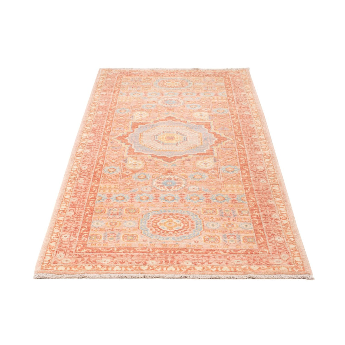 Tapis de couloir Tapis Ziegler - Ariana - 200 x 82 cm - rouge clair