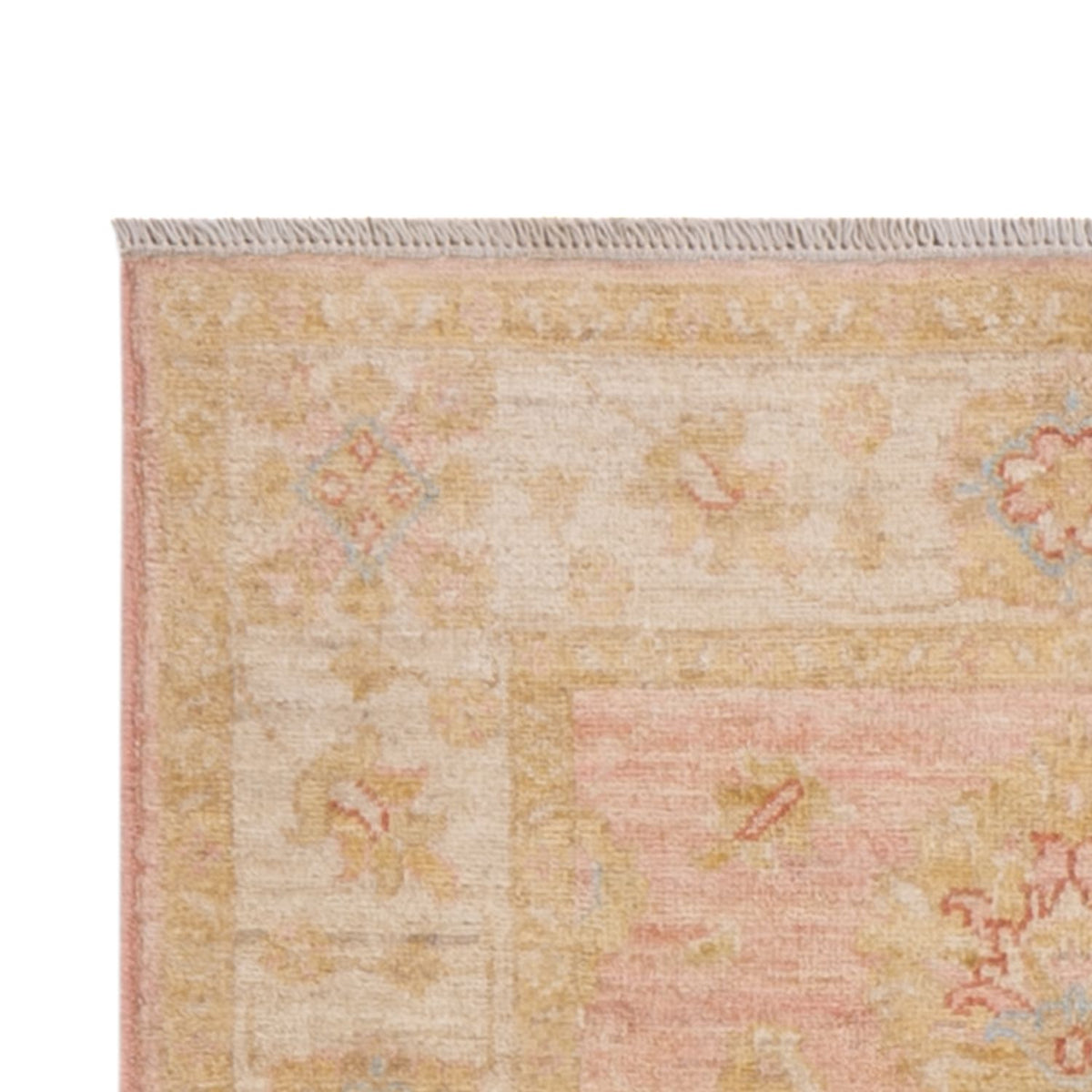 Tapis de couloir Tapis Ziegler - 200 x 86 cm - rouge clair