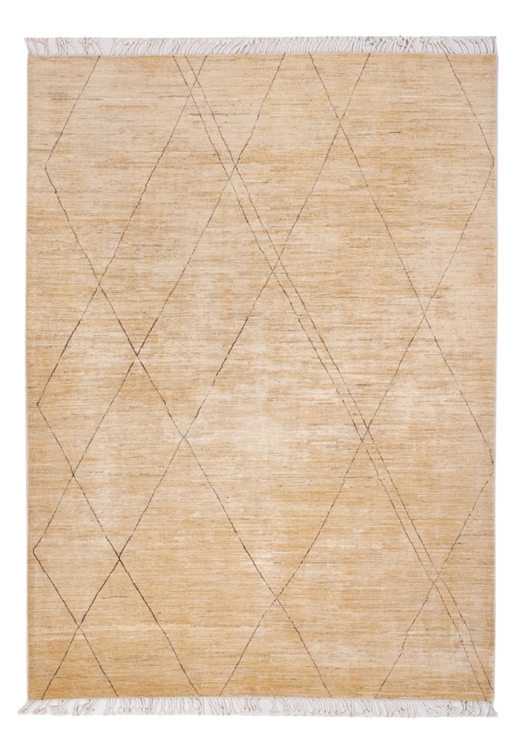 Tapis Gabbeh - Persan - 243 x 174 cm - beige