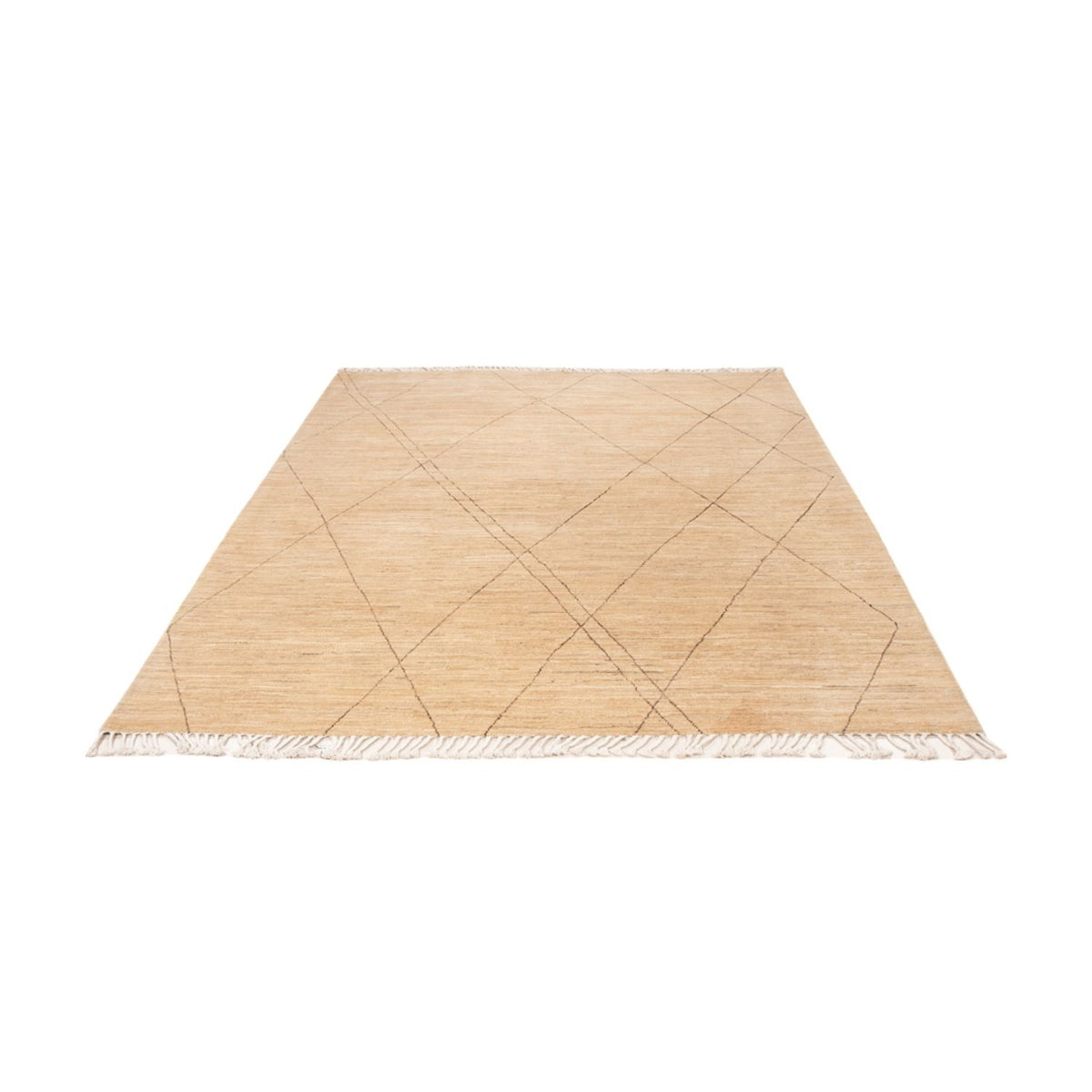 Tapis Gabbeh - Persan - 243 x 174 cm - beige