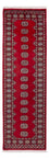 Tapis de couloir Tapis Pakistani - 255 x 77 cm - rouge