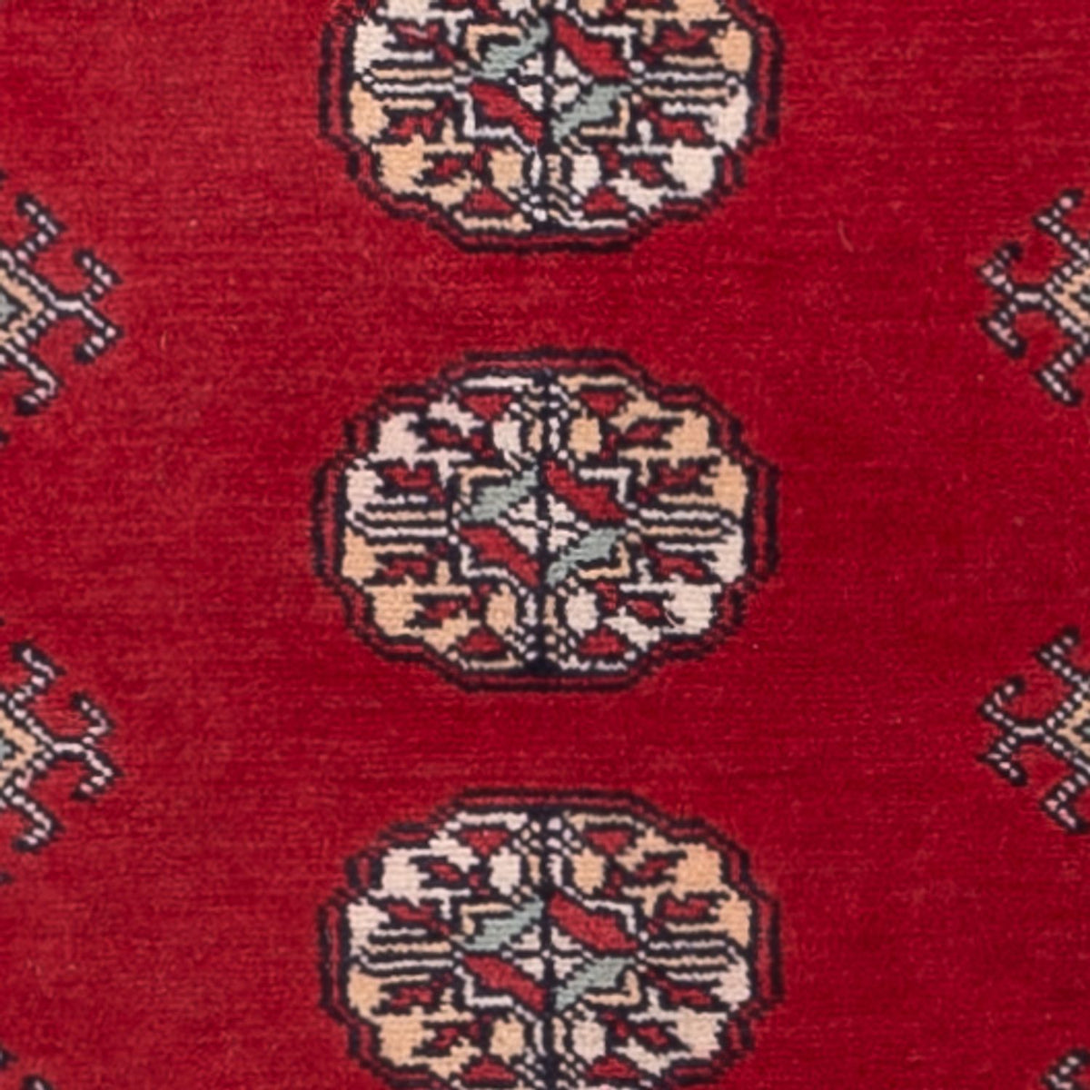 Tapis de couloir Tapis Pakistani - 255 x 77 cm - rouge