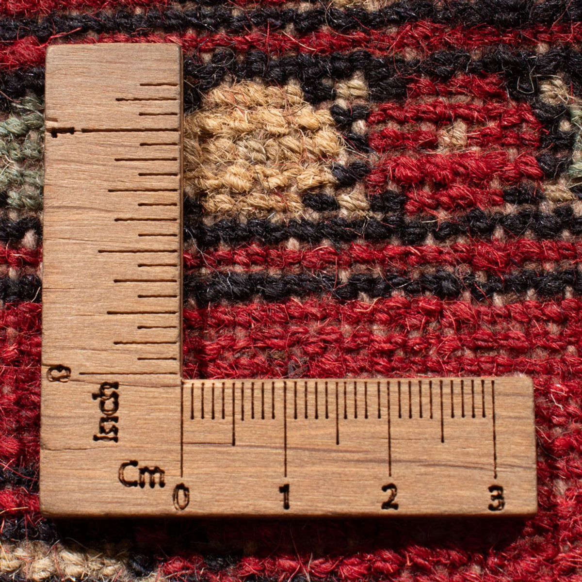 Tapis de couloir Tapis Pakistani - 255 x 77 cm - rouge