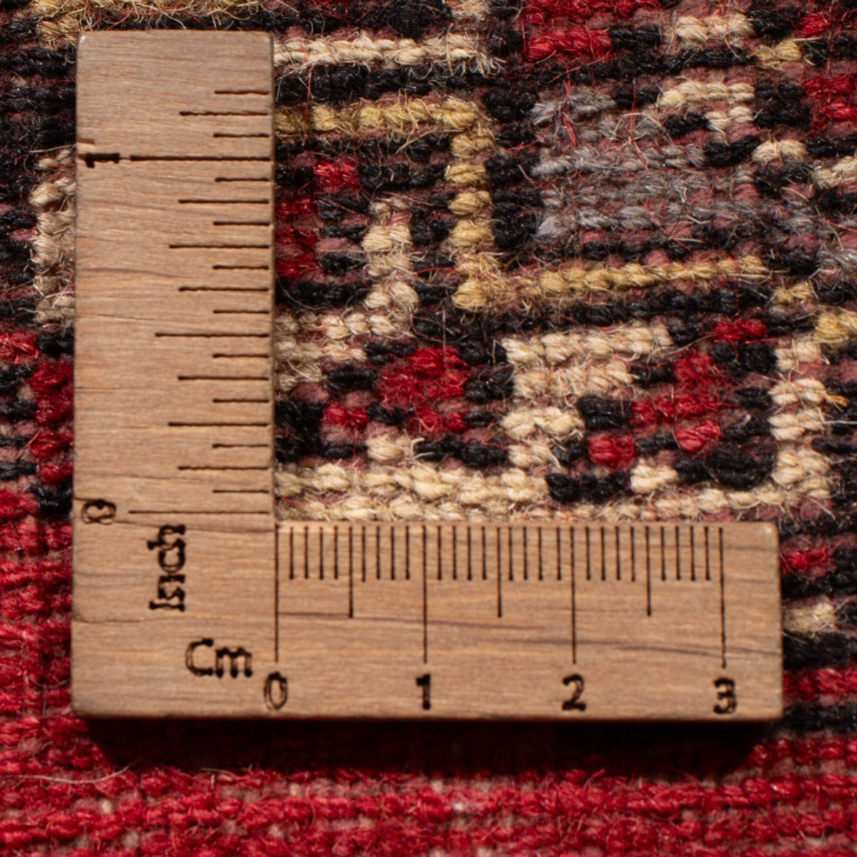 Tapis de couloir Tapis Pakistani - 246 x 77 cm - rouge