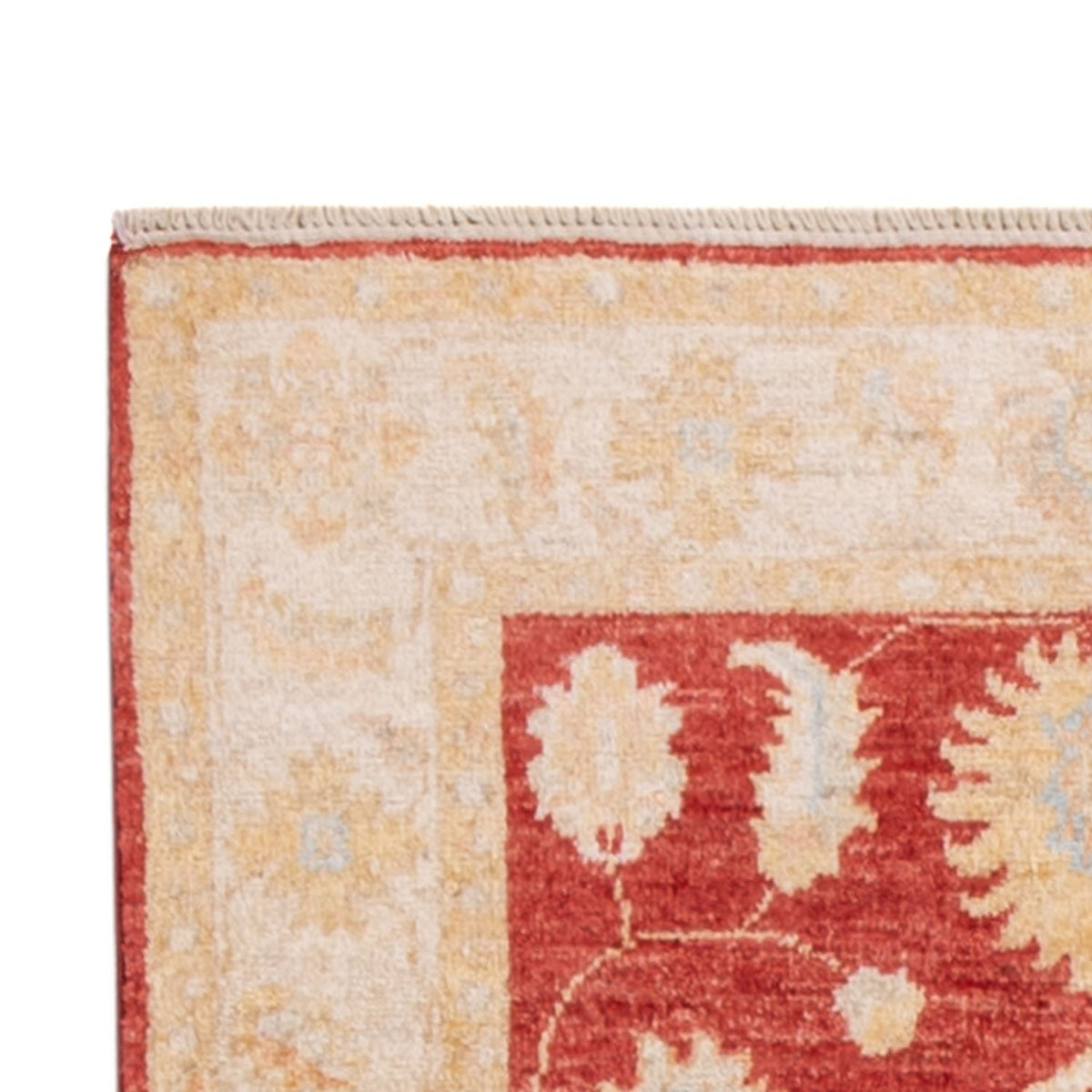 Tapis de couloir Tapis Ziegler - 200 x 77 cm - rouge
