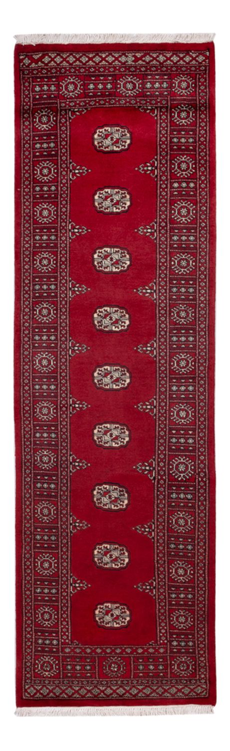 Tapis de couloir Tapis Pakistani - 257 x 75 cm - rouge