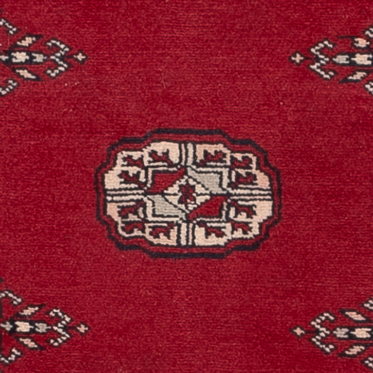 Tapis de couloir Tapis Pakistani - 257 x 75 cm - rouge