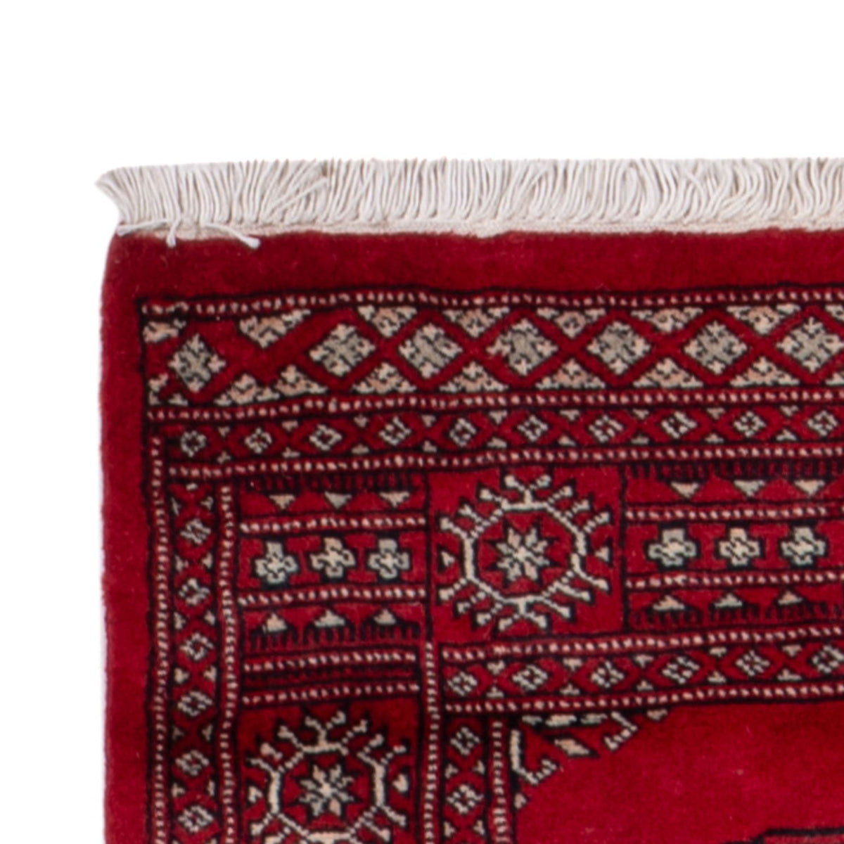 Tapis de couloir Tapis Pakistani - 257 x 75 cm - rouge