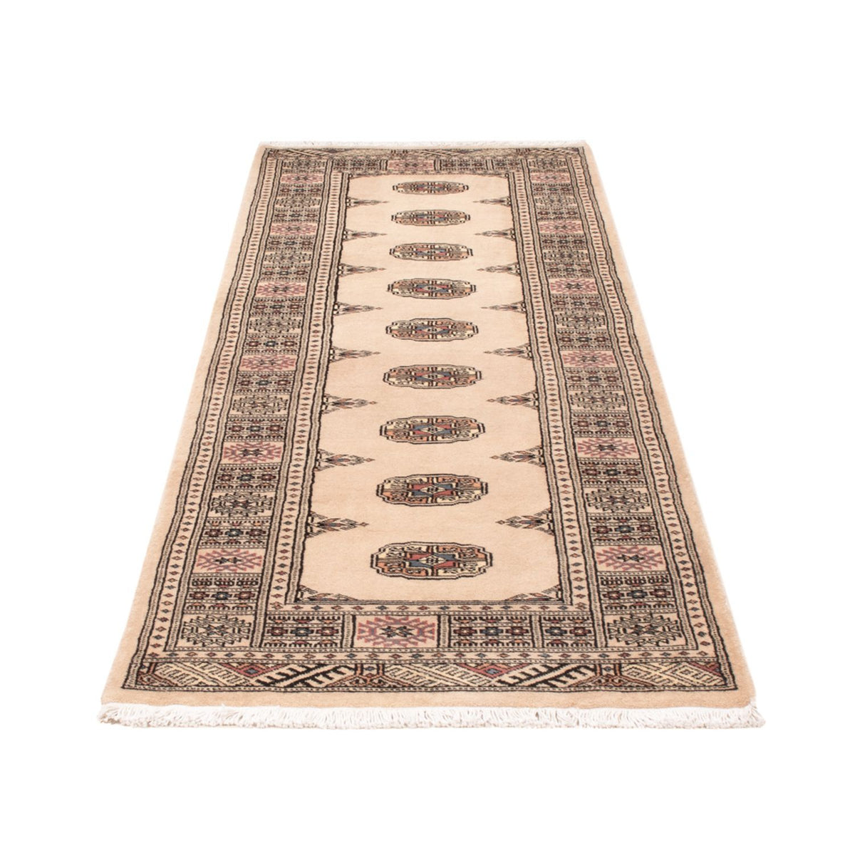 Tapis de couloir Tapis Pakistani - 234 x 76 cm - beige