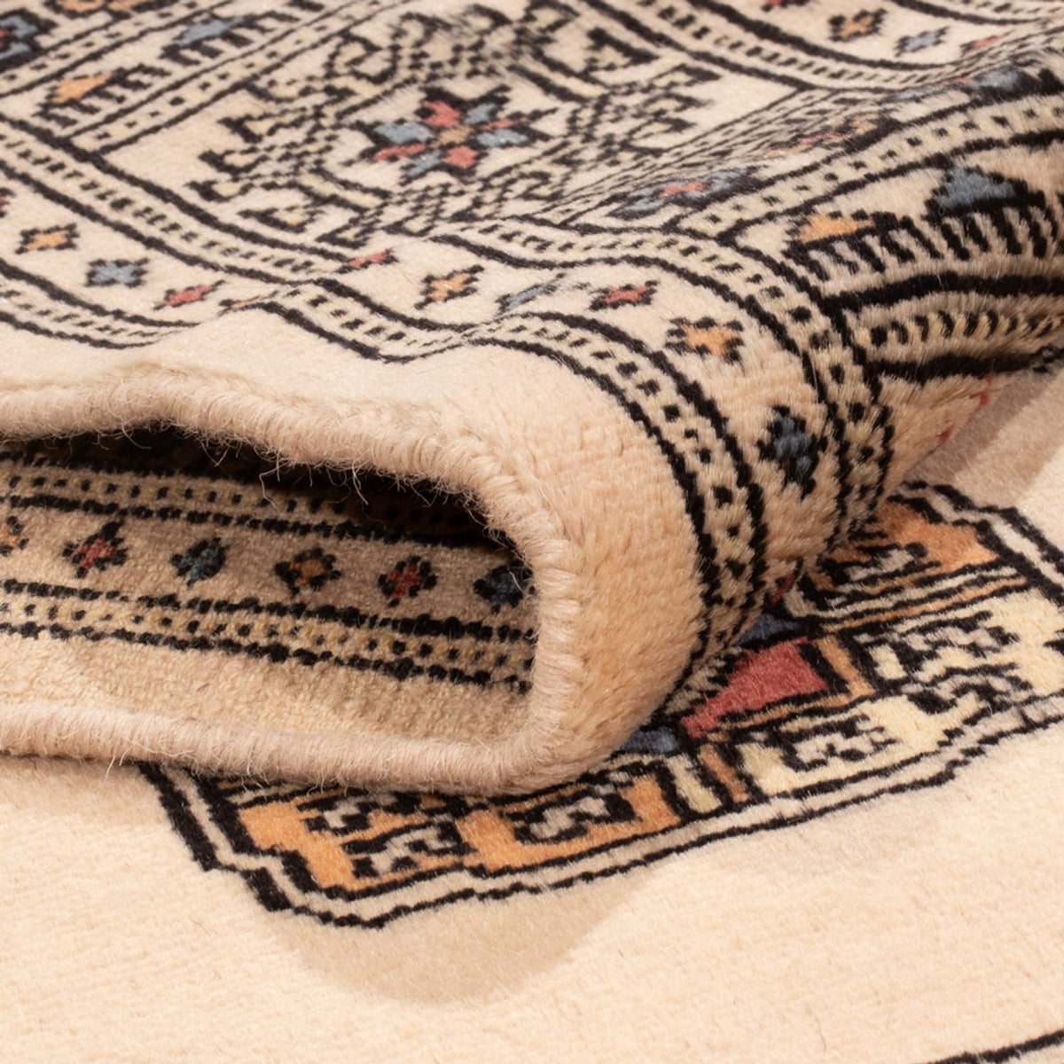 Tapis de couloir Tapis Pakistani - 249 x 77 cm - beige