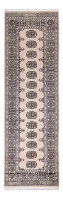 Tapis de couloir Tapis Pakistani - 254 x 77 cm - beige