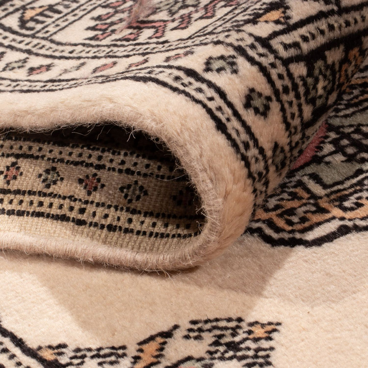 Tapis de couloir Tapis Pakistani - 254 x 77 cm - beige