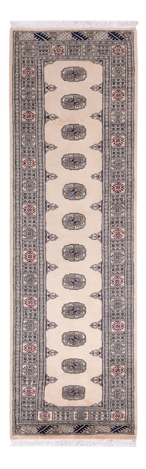 Tapis de couloir Tapis Pakistani - 253 x 79 cm - beige