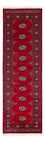 Tapis de couloir Tapis Pakistani - 242 x 76 cm - rouge