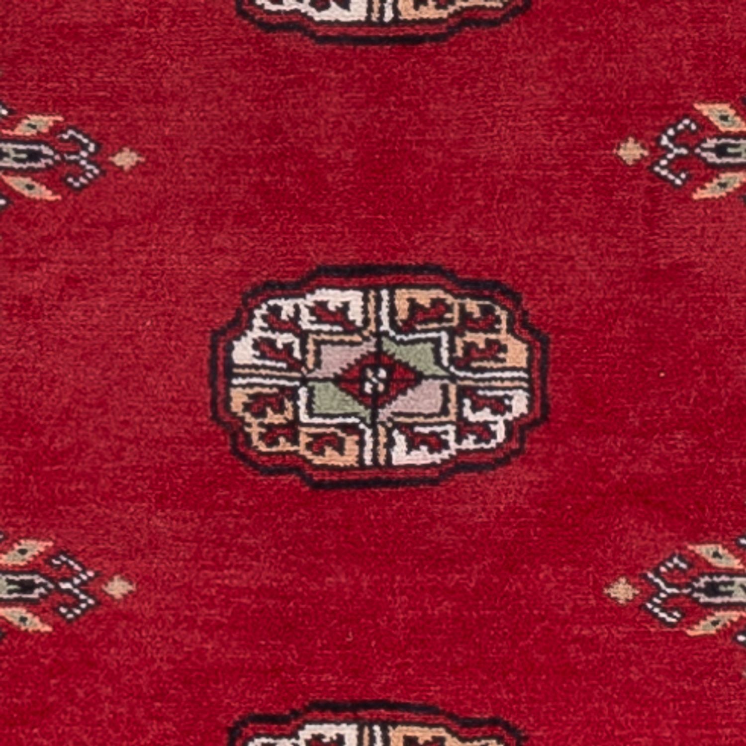 Tapis de couloir Tapis Pakistani - 242 x 76 cm - rouge