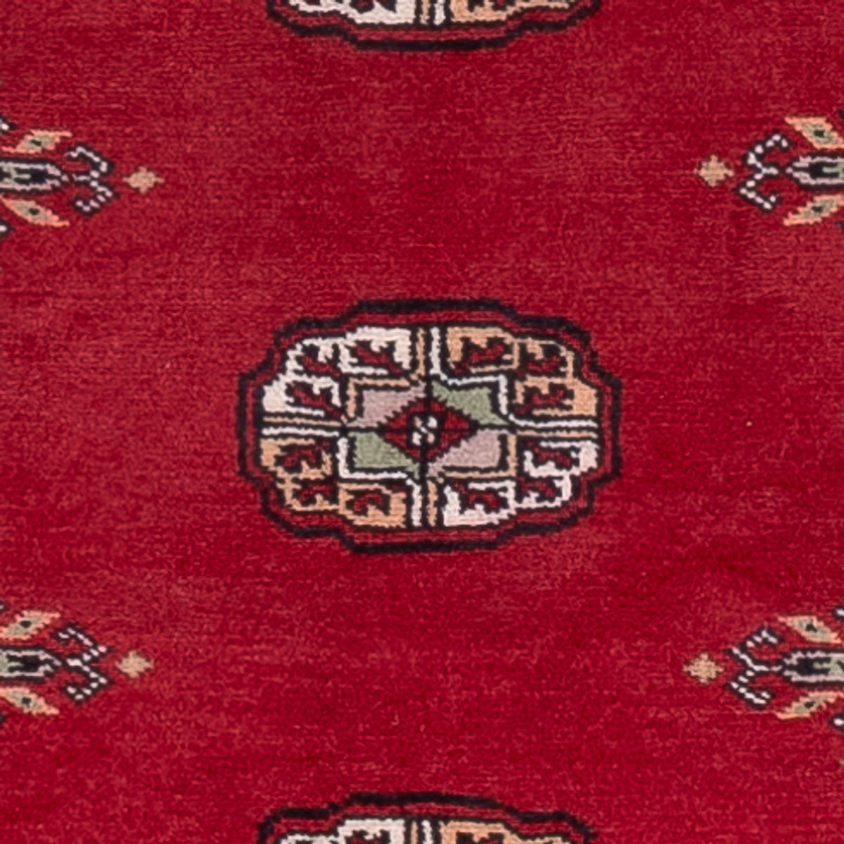 Tapis de couloir Tapis Pakistani - 242 x 76 cm - rouge