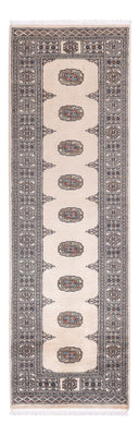 Tapis de couloir Tapis Pakistani - 247 x 77 cm - beige