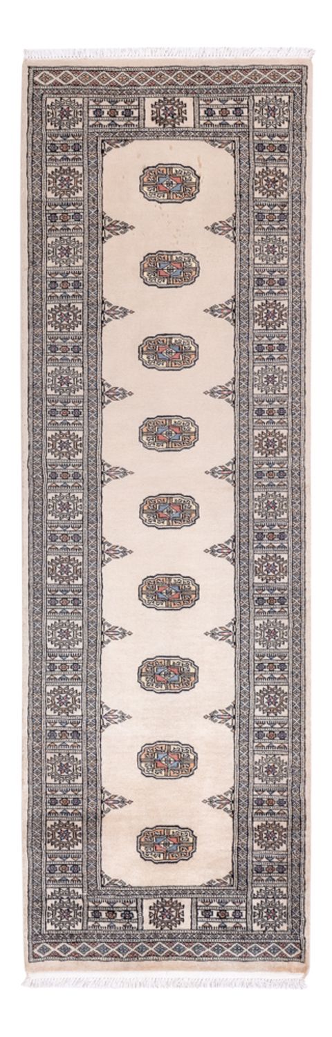 Tapis de couloir Tapis Pakistani - 247 x 77 cm - beige