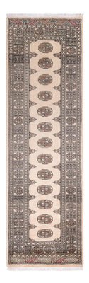 Tapis de couloir Tapis Pakistani - 248 x 77 cm - beige