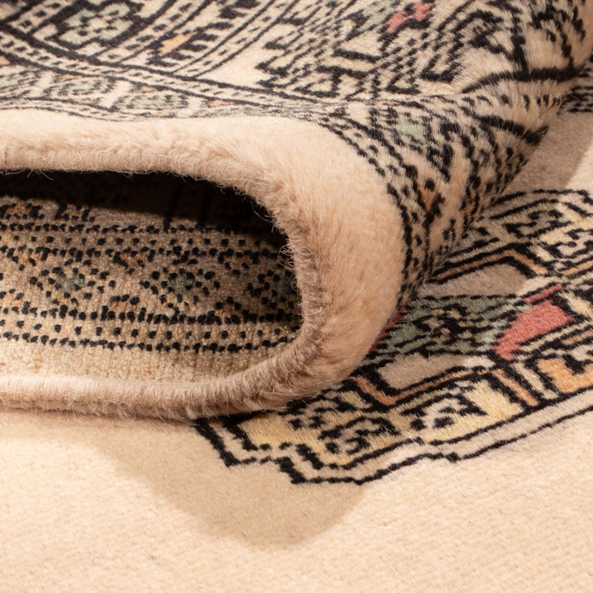 Tapis de couloir Tapis Pakistani - 248 x 77 cm - beige