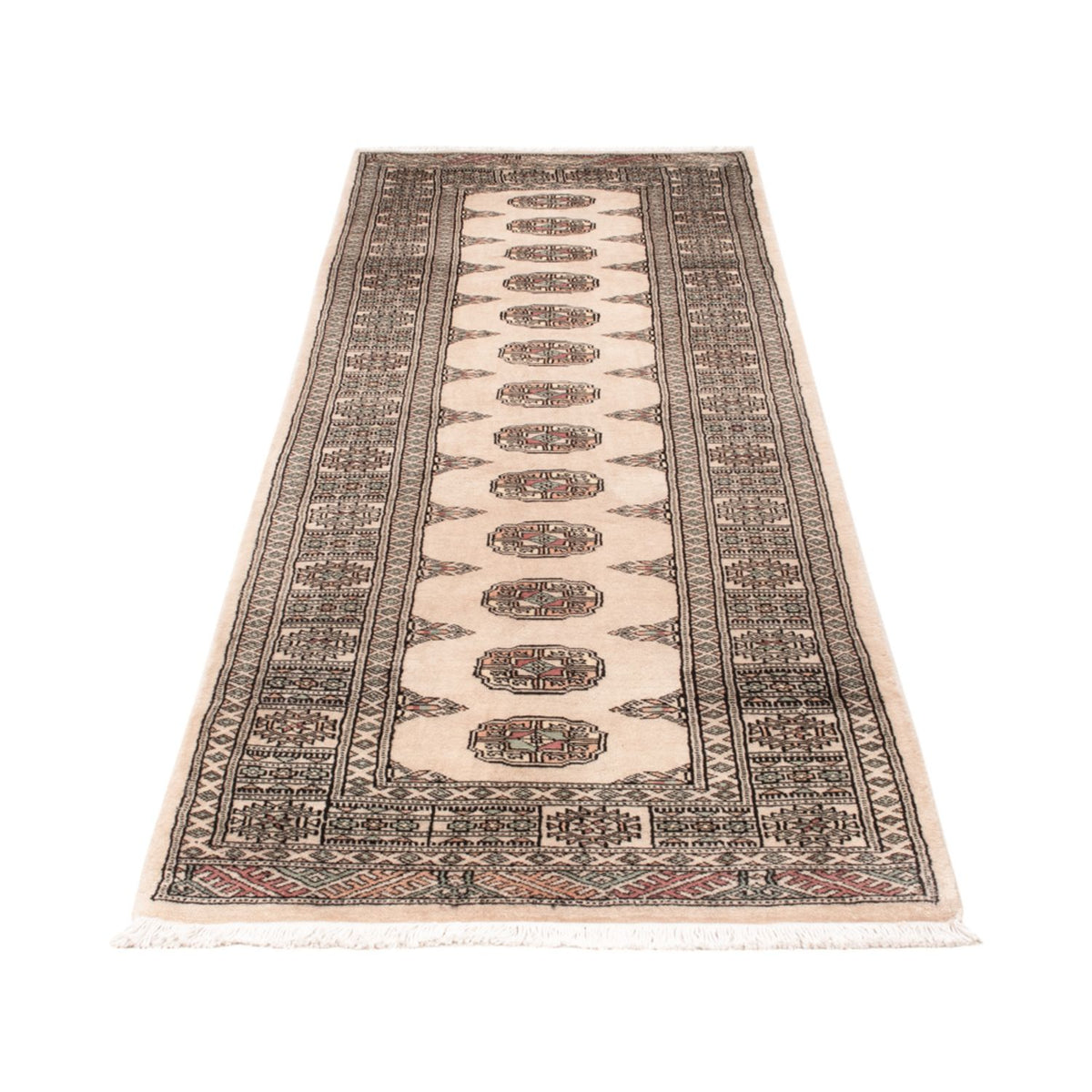 Tapis de couloir Tapis Pakistani - 248 x 77 cm - beige