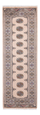 Tapis de couloir Tapis Pakistani - 224 x 79 cm - beige