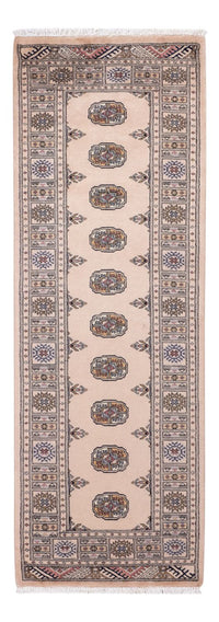 Tapis de couloir Tapis Pakistani - 224 x 79 cm - beige