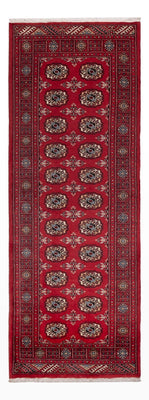 Tapis de couloir Tapis Pakistani - 224 x 80 cm - rouge