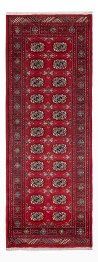 Tapis de couloir Tapis Pakistani - 224 x 80 cm - rouge