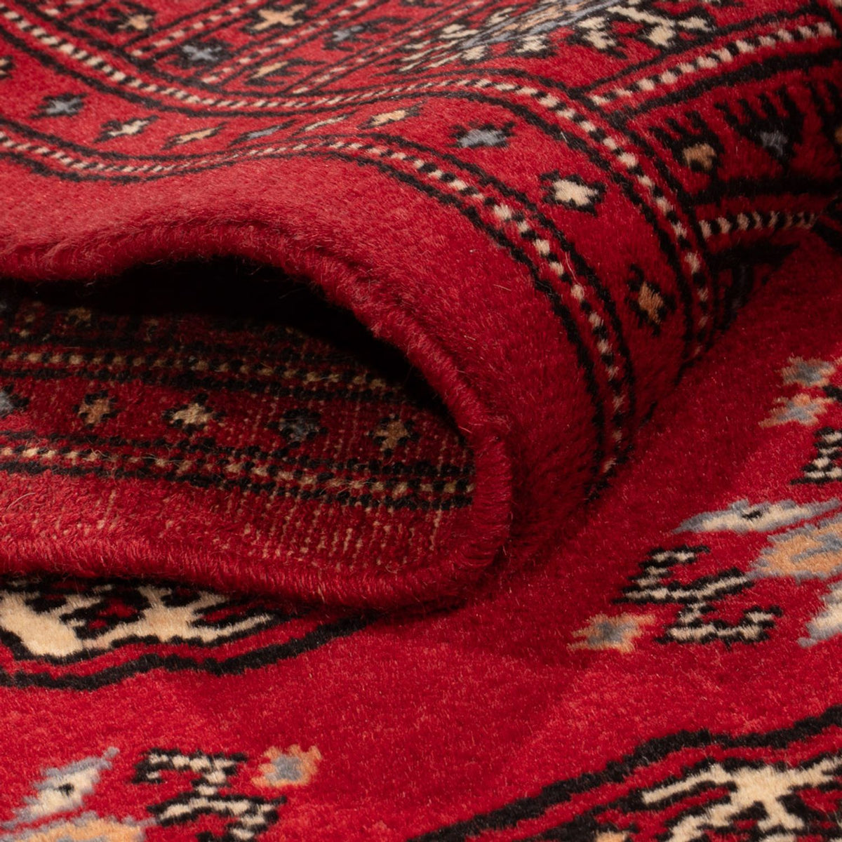 Tapis de couloir Tapis Pakistani - 224 x 80 cm - rouge