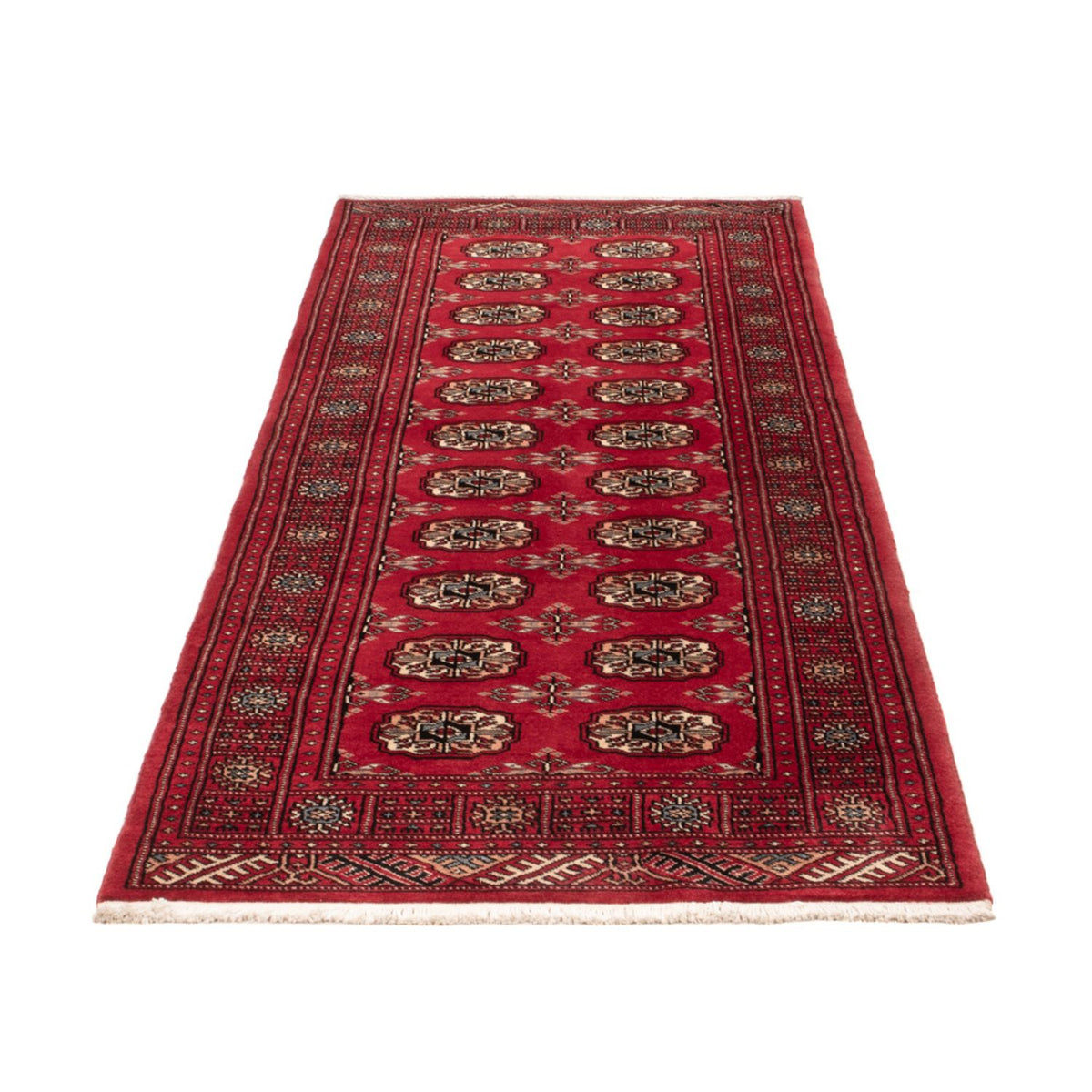Tapis de couloir Tapis Pakistani - 224 x 80 cm - rouge