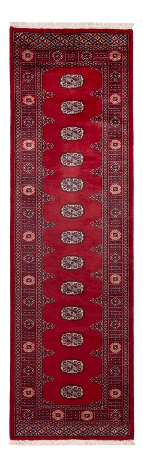 Tapis de couloir Tapis Pakistani - 259 x 80 cm - rouge