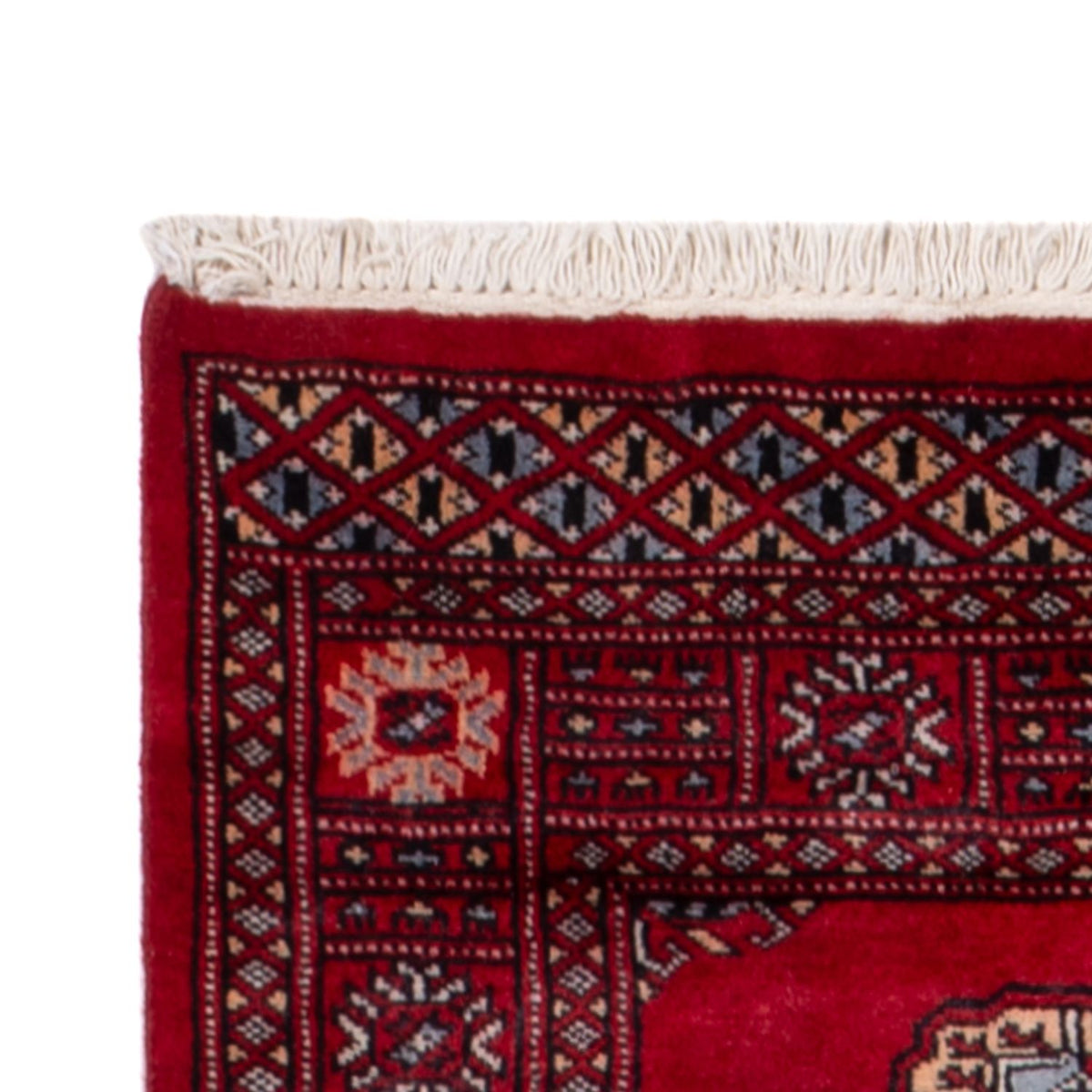 Tapis de couloir Tapis Pakistani - 259 x 80 cm - rouge