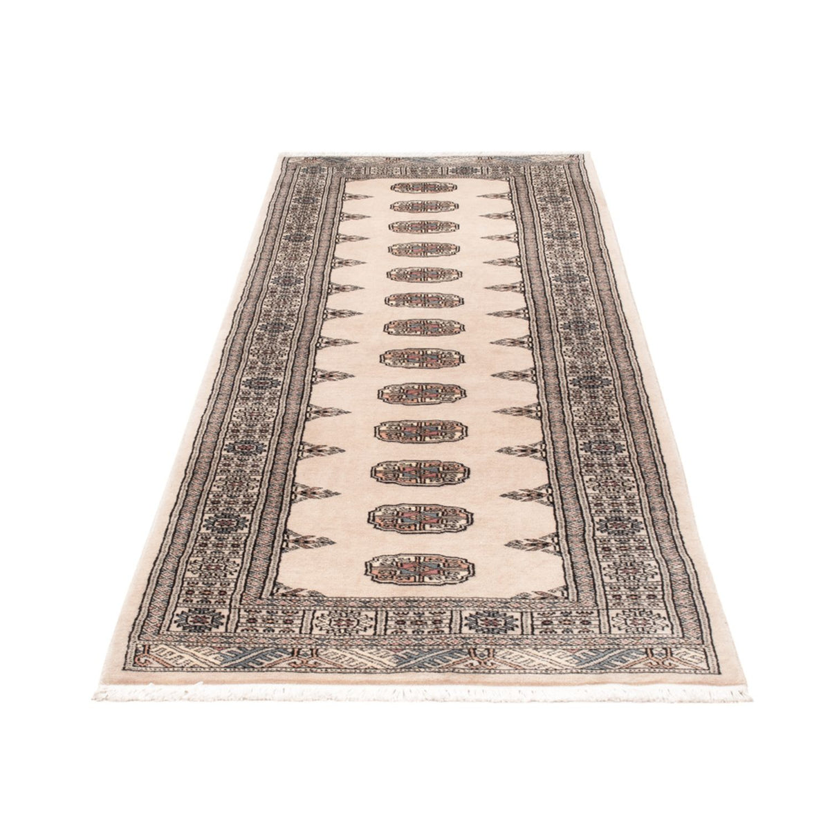 Tapis de couloir Tapis Pakistani - 246 x 78 cm - beige