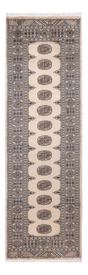 Tapis de couloir Tapis Pakistani - 244 x 77 cm - beige