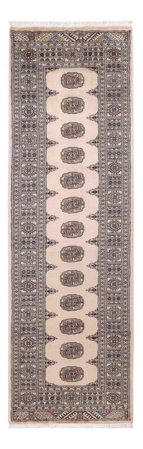 Tapis de couloir Tapis Pakistani - 244 x 77 cm - beige