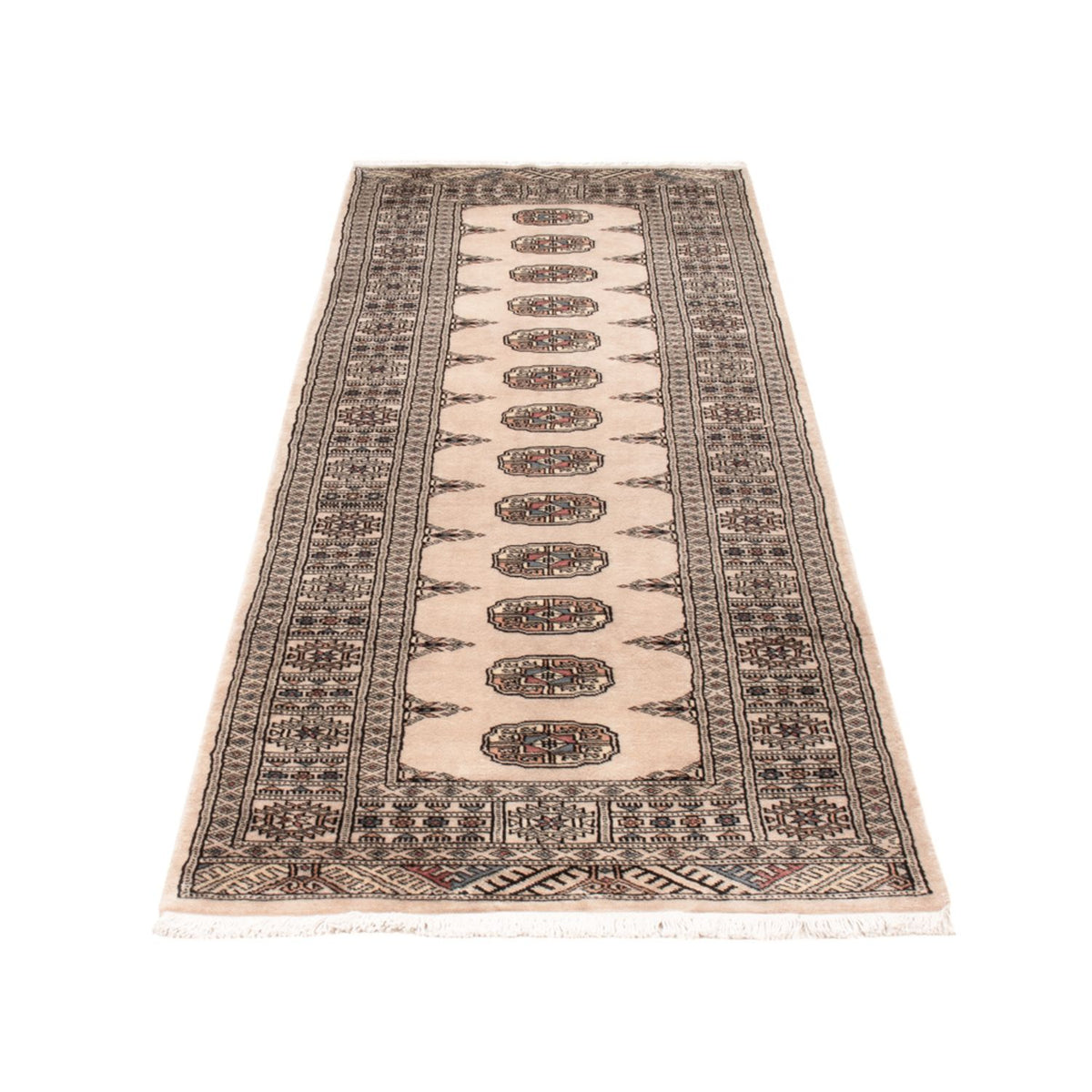 Tapis de couloir Tapis Pakistani - 244 x 77 cm - beige