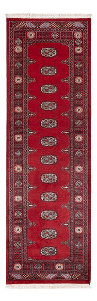Tapis de couloir Tapis Pakistani - 236 x 77 cm - rouge