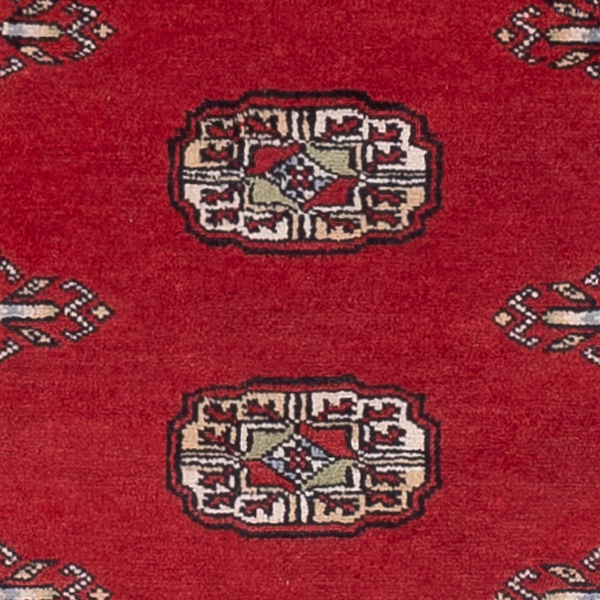 Tapis de couloir Tapis Pakistani - 236 x 77 cm - rouge