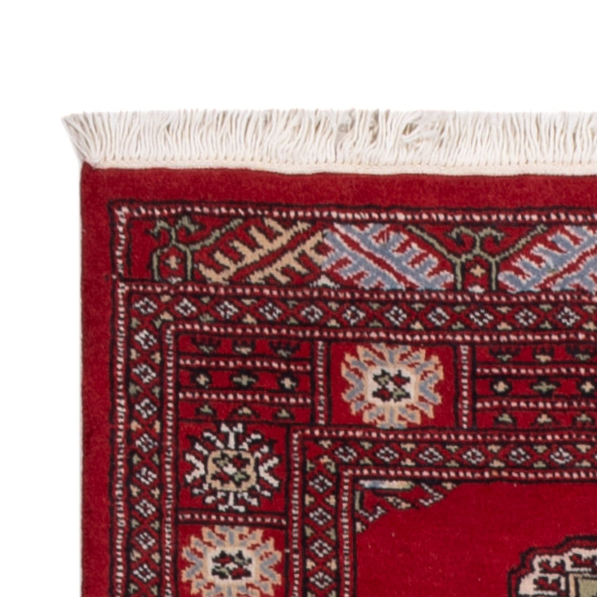 Tapis de couloir Tapis Pakistani - 236 x 77 cm - rouge