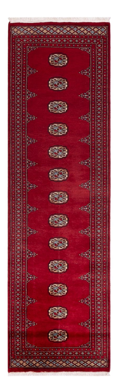 Tapis de couloir Tapis Pakistani - 262 x 77 cm - rouge