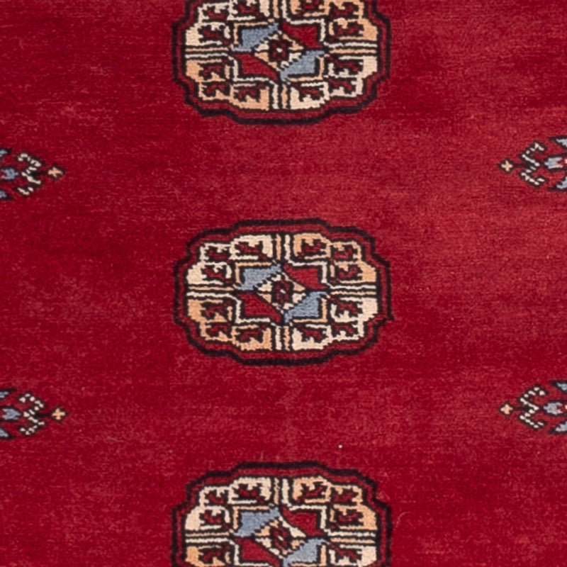 Tapis de couloir Tapis Pakistani - 262 x 77 cm - rouge