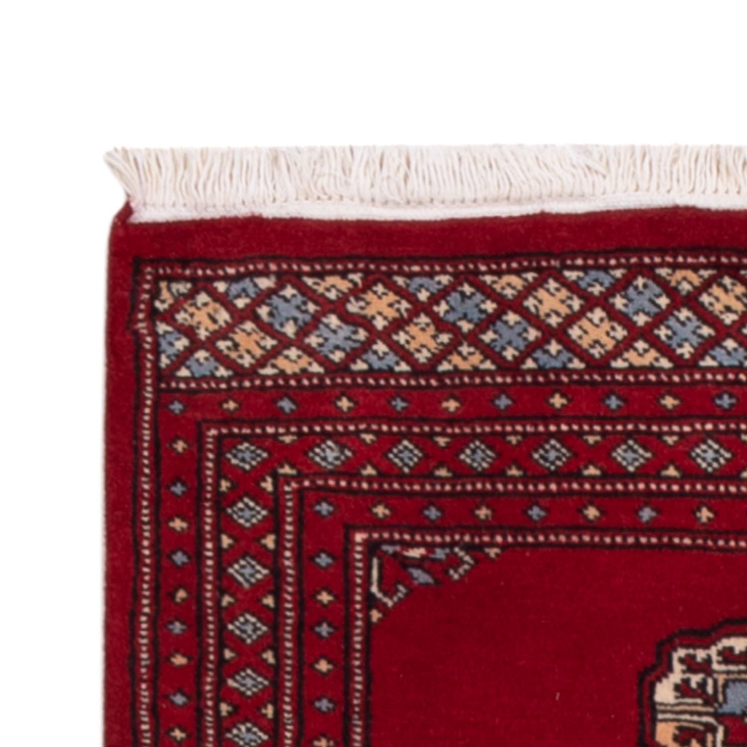 Tapis de couloir Tapis Pakistani - 262 x 77 cm - rouge