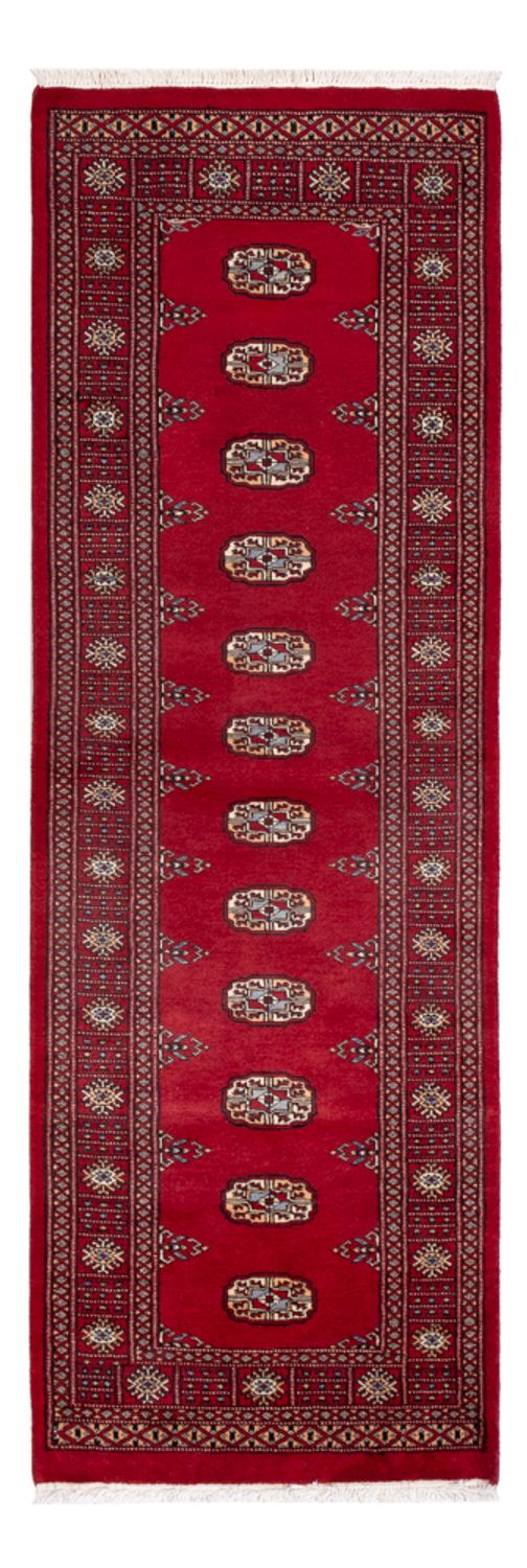 Tapis de couloir Tapis Pakistani - 239 x 79 cm - rouge
