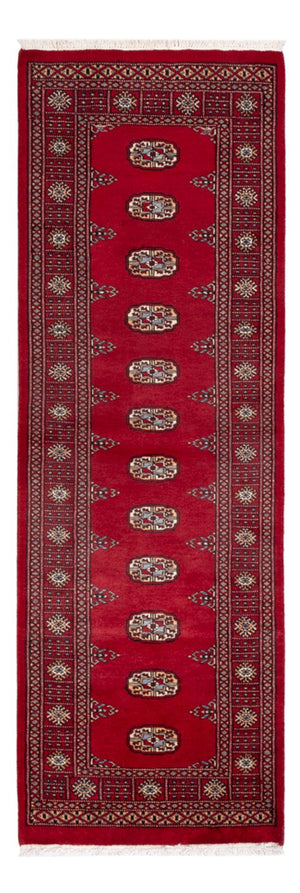 Tapis de couloir Tapis Pakistani - 239 x 79 cm - rouge
